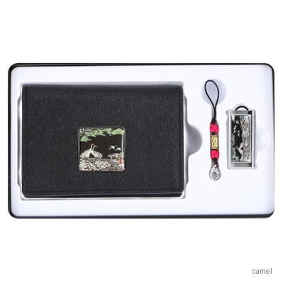 채색송학자개가죽명함지갑 채색송학자개USB 8GB 64GB