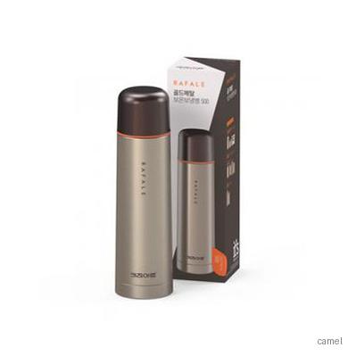키친아트 골드메탈 보온보냉병 500ml