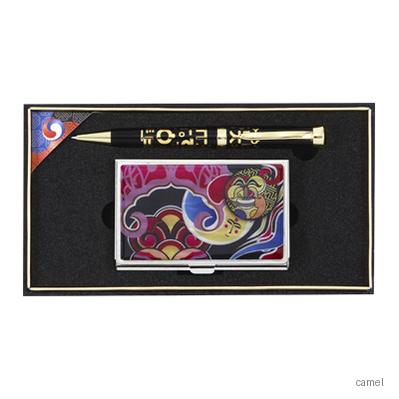 한글볼펜 한국의미소자개명함