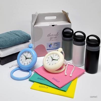 5종 타올걸이시계 텀블러 독일행주 타올선물세트 송월타올 송월타월 아이깨끗해 벽시계