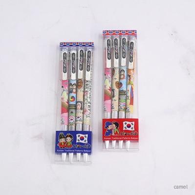 나빌레라 전통디자인 심플 볼펜4p세트