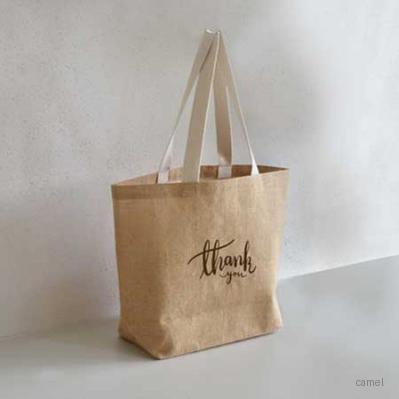 내츄럴 고급쥬트에코백 47.5cm 34.5cm 15cm