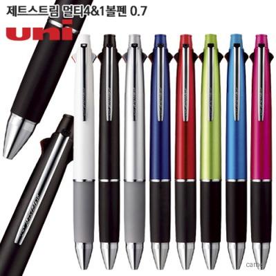 uni 제트스트림 멀티4in1 볼펜 0.7