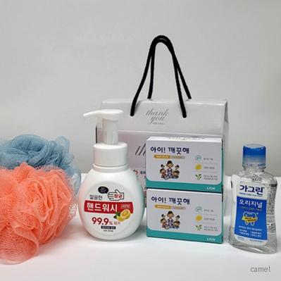 선물세트 6종 핸드워시 비누 가그린 샤워볼 아이깨끗해
