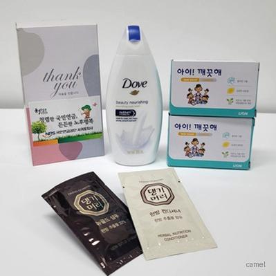 선물세트 6종 바디워시 비누 샴푸 린스 아이깨끗해