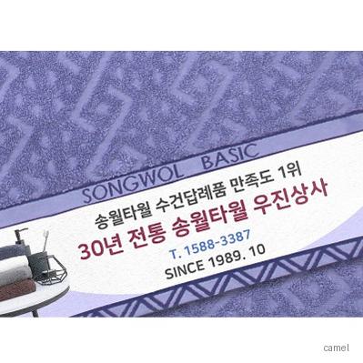 송월타올 베이직에스닉 전사타올 140g 컬러인쇄