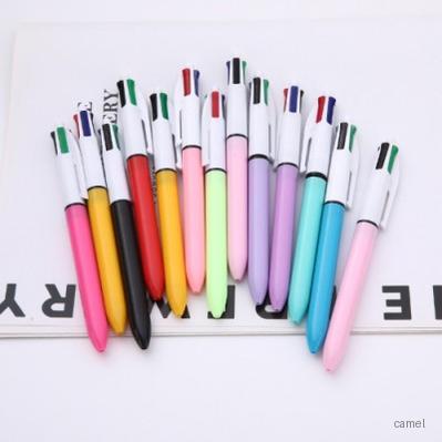 투톤바디 4색펜 다색볼펜
