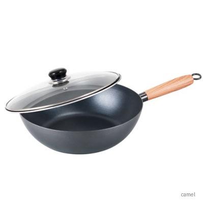 노르딕키친 무쇠 인덕션 IH 궁중팬 28cm 내열유리뚜껑