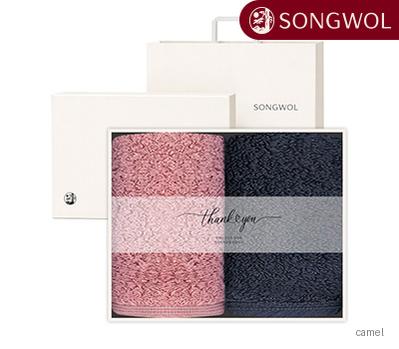 송월 헤스티지 40수 180g 2매 고급 띠지 세트