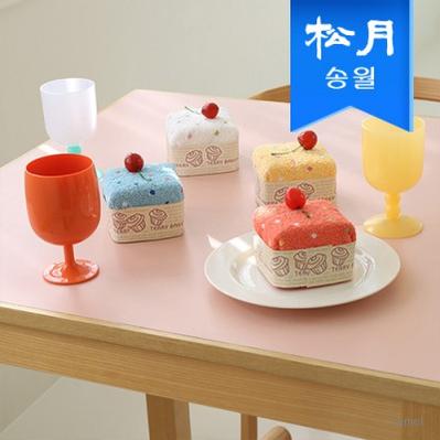 송월 크런치케익 베이커리 기념수건