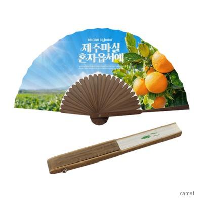 오죽선 소 독판 전통부채