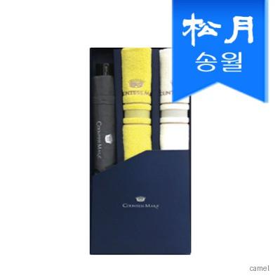 송월 타월우산 3매선물세트 CM 3단 폰지1 센치2 기념수건 답례품