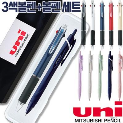 uni제트스트림3색 0.5 제트스트림150소프트 0.38 0.7 세트