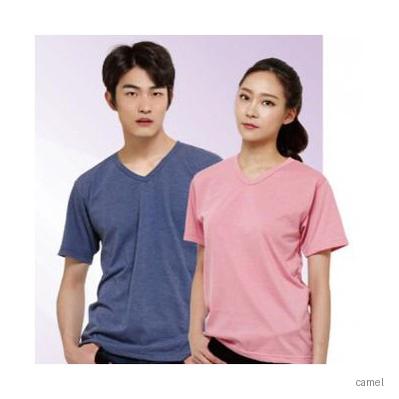 면 30수 복카 V넥 티셔츠