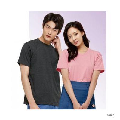 면 30수 복카 라운드 티셔츠