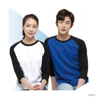 면 30수 코마 나그랑 7부 티셔츠