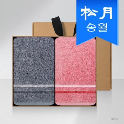 송월타월 루시아 2p 크라프트세트