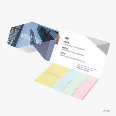 130x80 수첩형 점착메모지 4P