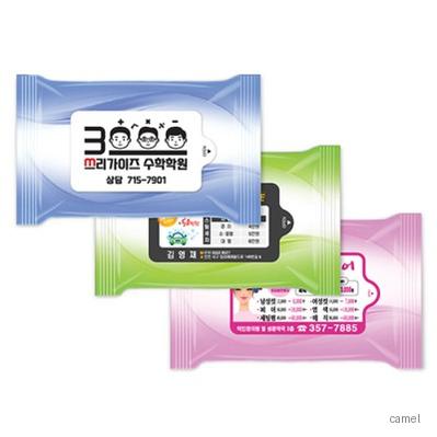 웨이브 3묶음 유광 물향기 물티슈 10매 15매20매