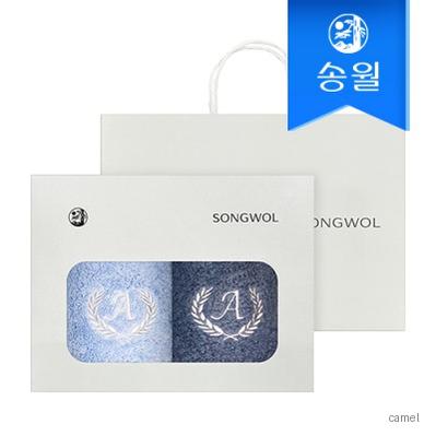 송월 항균 에이스 180g 2매 선물세트 쇼핑백 단체수건 답례품