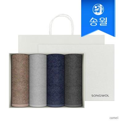 송월타올 호텔수건 프라우드 170g 4p 선물세트 쇼핑백 기념수건 답례품