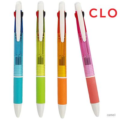 클로그립3색볼펜1.0mm 초저점도 독일잉크
