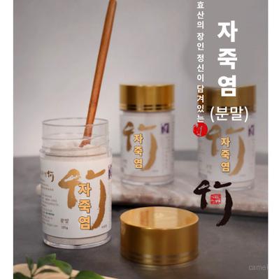 웃을 소 자죽염 분말 110g