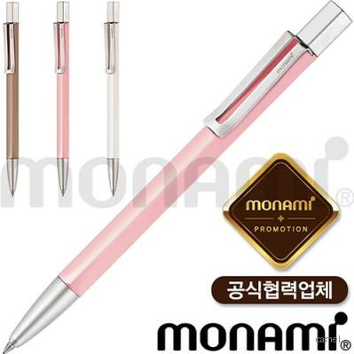 모나미 153네오 밀키볼펜 메탈