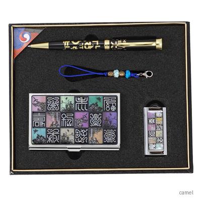 한글볼펜 신문자도자개명함 신문자도자개USB