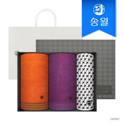 송월 호텔컬렉션 기프트세트 어로우세면2 엑스고리1 쇼핑백