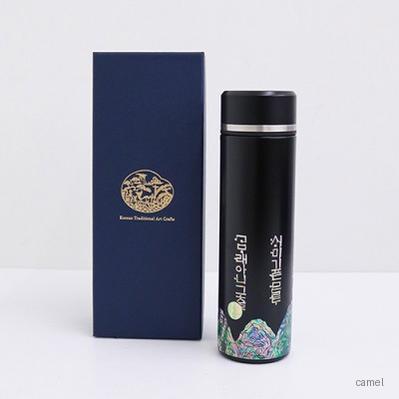 나빌레라 고급 316 자개텀블러 훈민정음 500ml 명장 장춘철