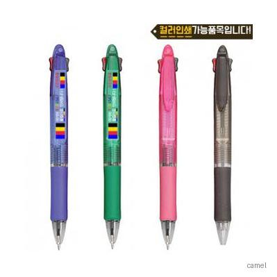 컬러인쇄 2색투명볼펜