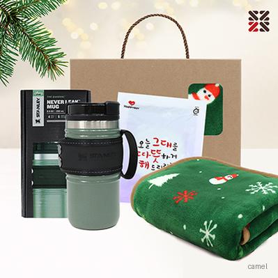 포근한담요텀블러세트 S눈사람