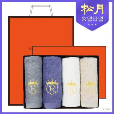 송월타올 로얄클래스R60 4P 타올세트