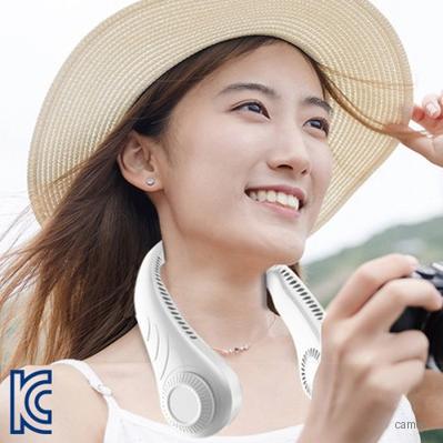 64개 송풍구 시원한바람 넥밴드 넥선풍기 휴대용선풍기 손선풍기