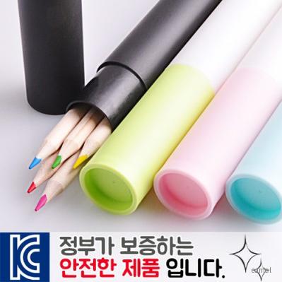 내츄럴색연필 바닐라원통5P세트