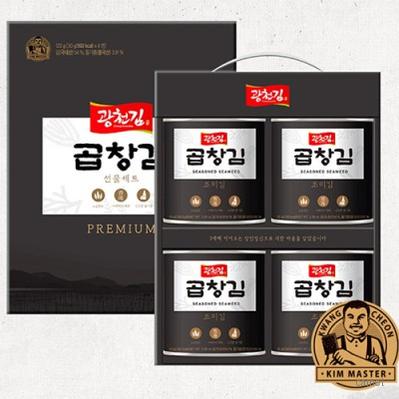 4캔 맛있는 곱창김 광천김 선물세트 명절선물 설선물