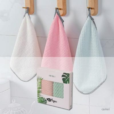 극세사 바이어스 고리 행주 2p 25cm