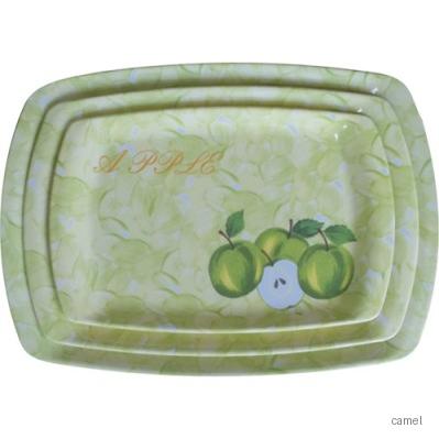 S쟁반 잎사과 3P세트