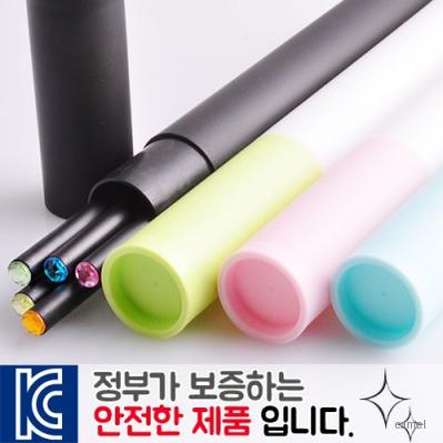 인젝션 보석연필 바닐라원통5P세트
