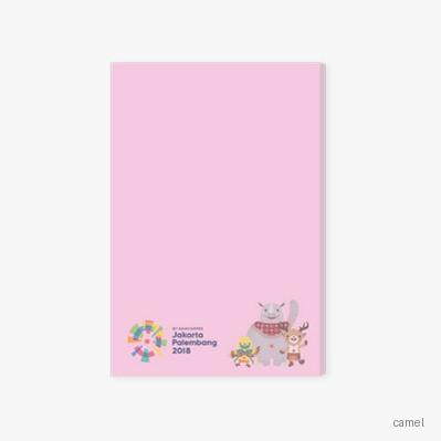 100x150 메모형 점착 메모지 4도