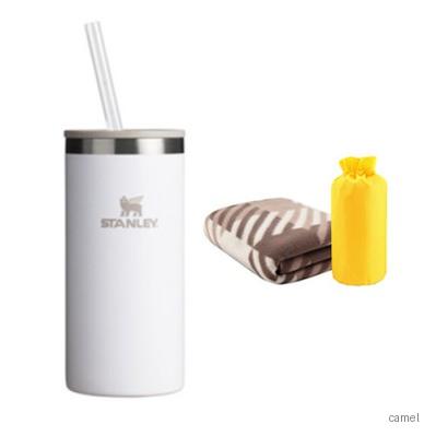 JE 담요 스탠리 캔쿨러 에브리데이컵 443ml 세트