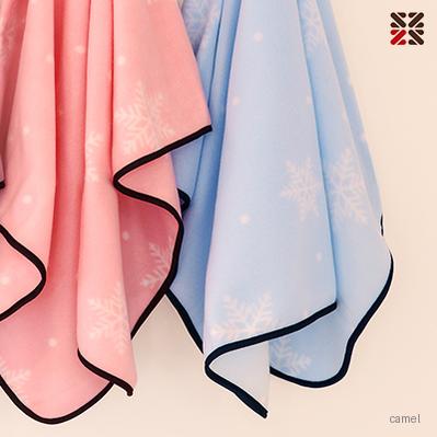 눈꽃담요 중