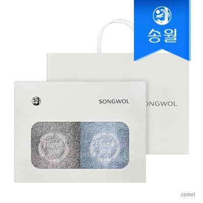 송월 땡큐 190g 뱀부얀 2매 선물세트 쇼핑백