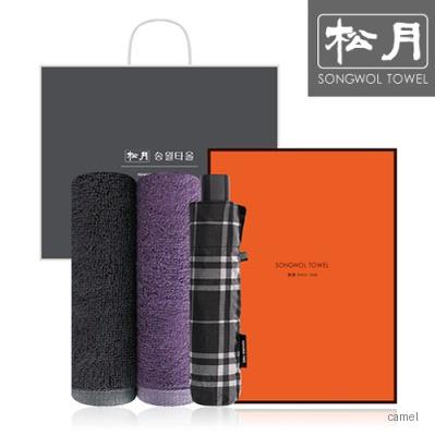 SWU 3단 뉴모던체크 1P 뱀부프리미엄무지 2P