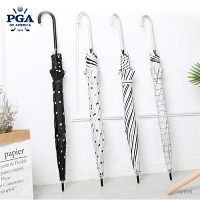 PGA 61x8K도트스트라이프체크패턴곡자 장우산 암막 케이스별도구매 0215759