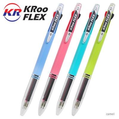 크루 플렉스3색0.7mm 초저점도심 독일잉크