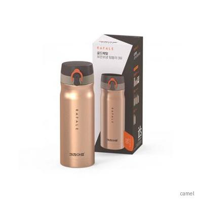 키친아트 골드메탈 보온보냉 텀블러 350ml