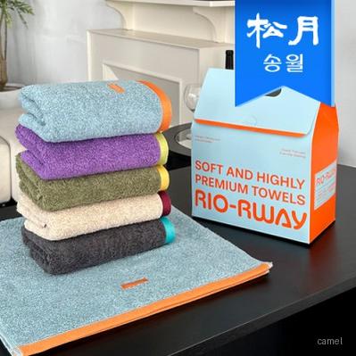 RIO RWAY 리오르웨이 40수 코마사 호텔수건 4매 기프트세트