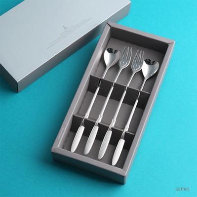 엔젤하트 롱티스푼롱포크 4P